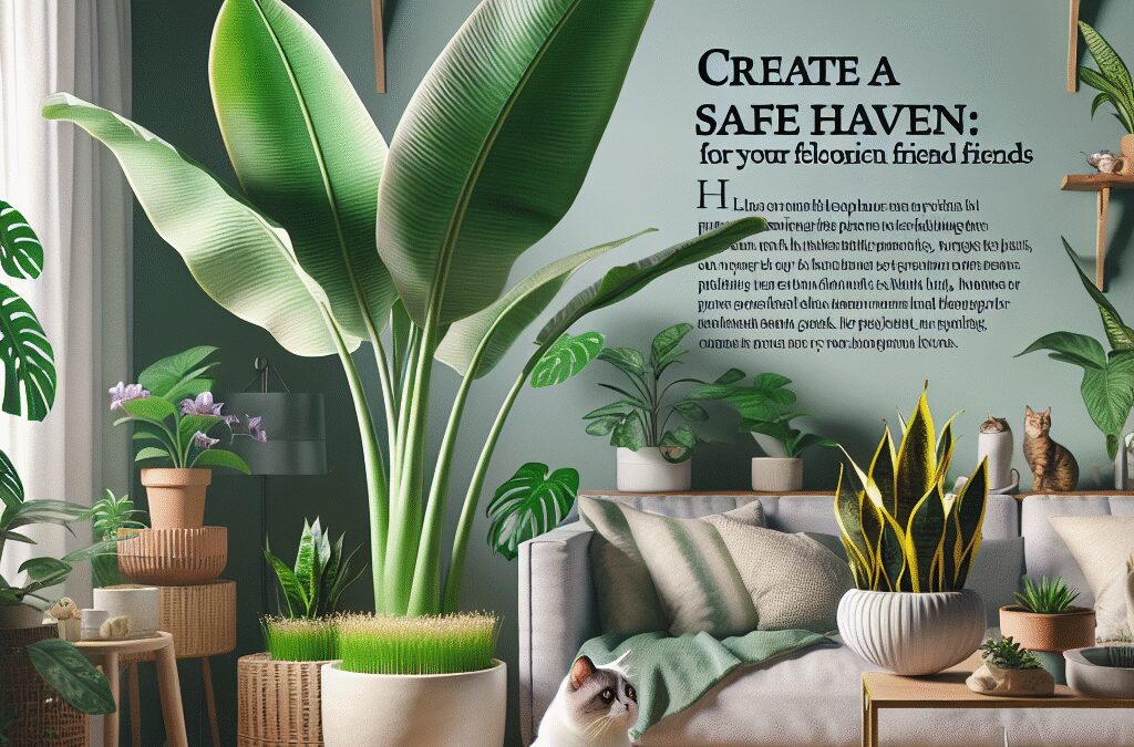 Is de bananenplant giftig voor katten? Dit moet je weten!