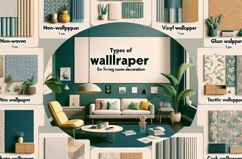 Ontdek de beste soorten behang voor jouw woonkamer