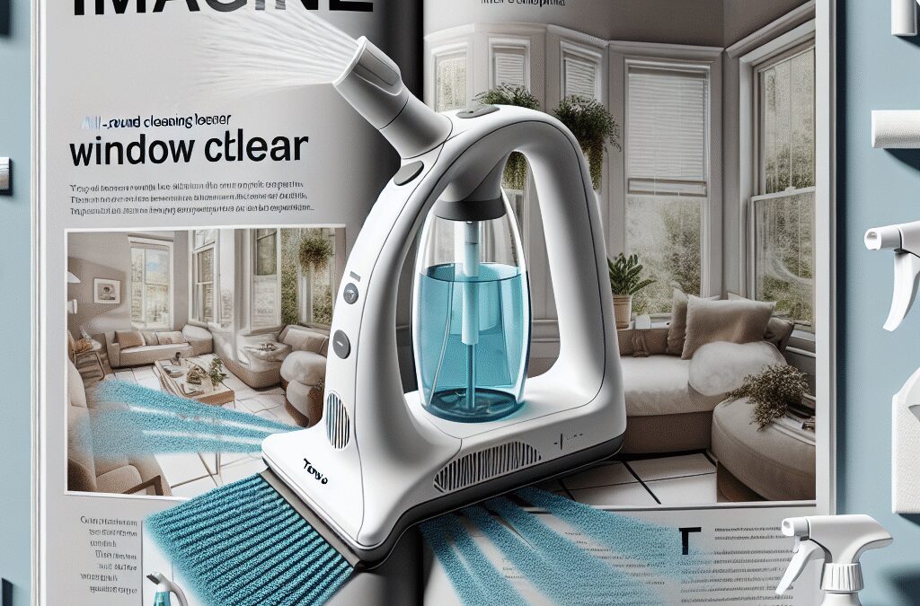 Maak schoonmaken makkelijker met de Tomado TWC3701W ruitenreiniger