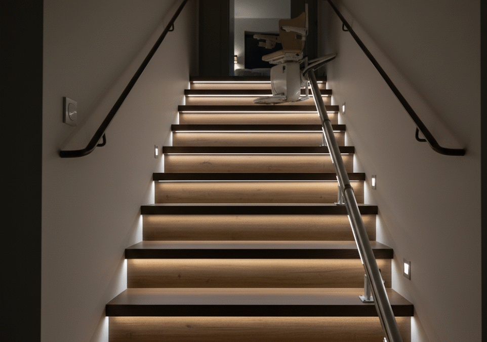 Zo maak je een trap die je ’s nachts wél durft te nemen